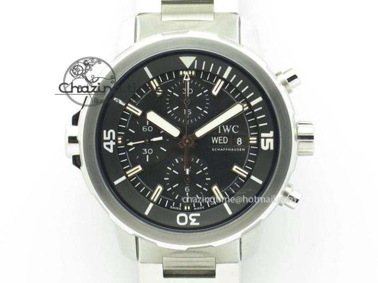 MIROTIME 0219 Timeless Big Pilot Real PR IW500901 ZF 1:1 Best Edition On Black Leather Strap A 7340